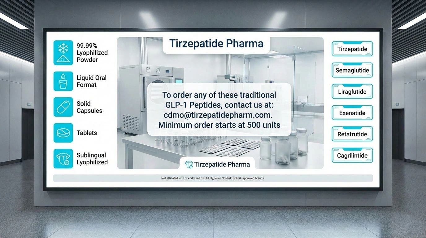 FDA approved GMP peptide manufacturer in the USA